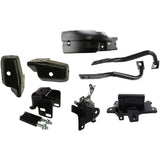 Bumper Bracket Kit Kit For 2007-13 Chevy Silverado 1500 Front RH and LH Side CPW