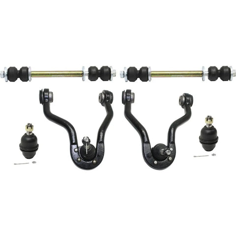 6pc Front Upper Control Arm Lower Ball Joint Stabilizer Link Kit For Tahoe Yukon CPW